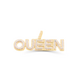 10K Gold Diamond Queen Pendant 1.00CT