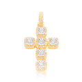 10K Gold Diamond Pendant 1.00CT