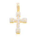 10K Gold Diamond Pendant 1.00CT
