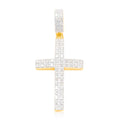 10K Gold Diamond Pendant 1.00CT
