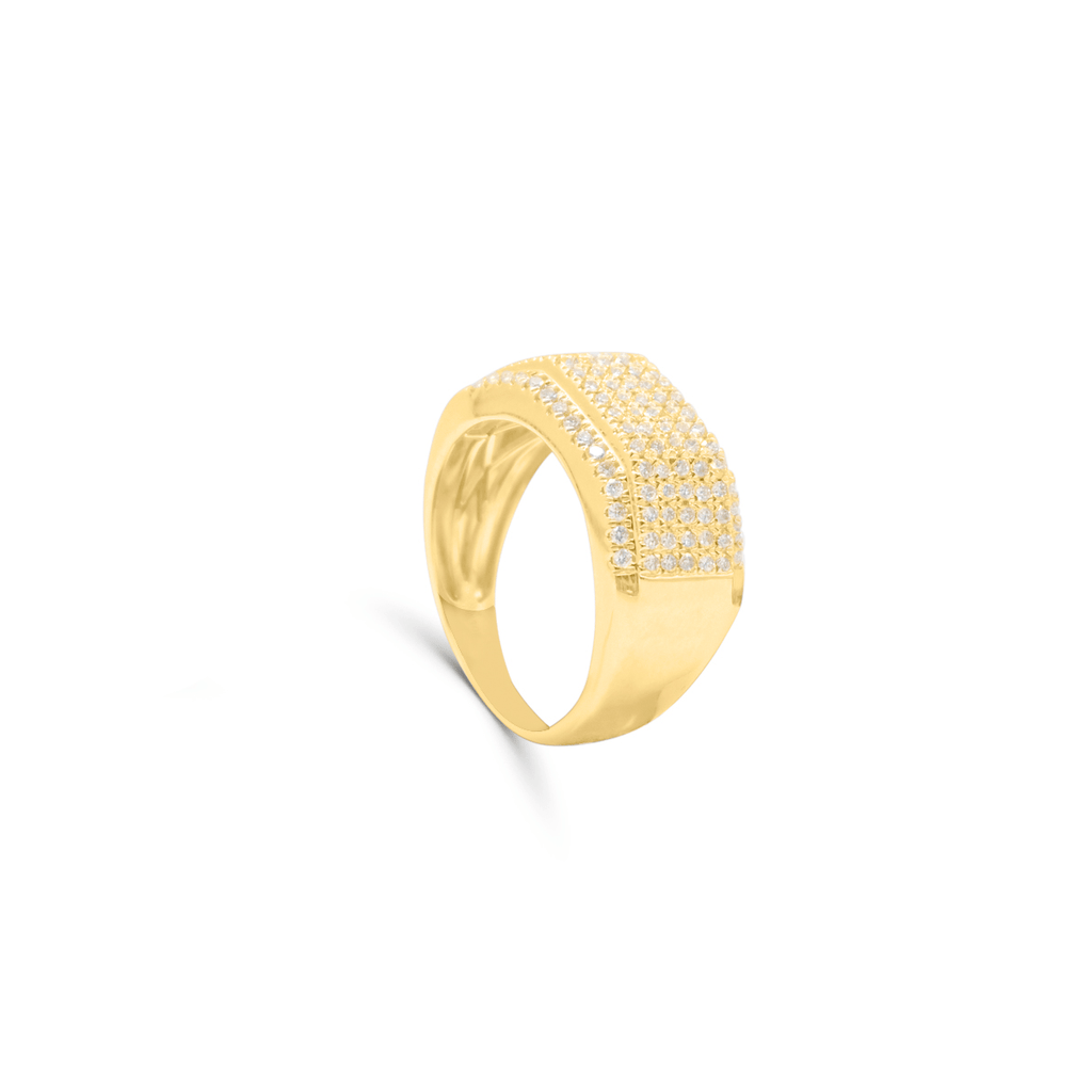 10K Gold Diamond Men's Ring 1.00CT