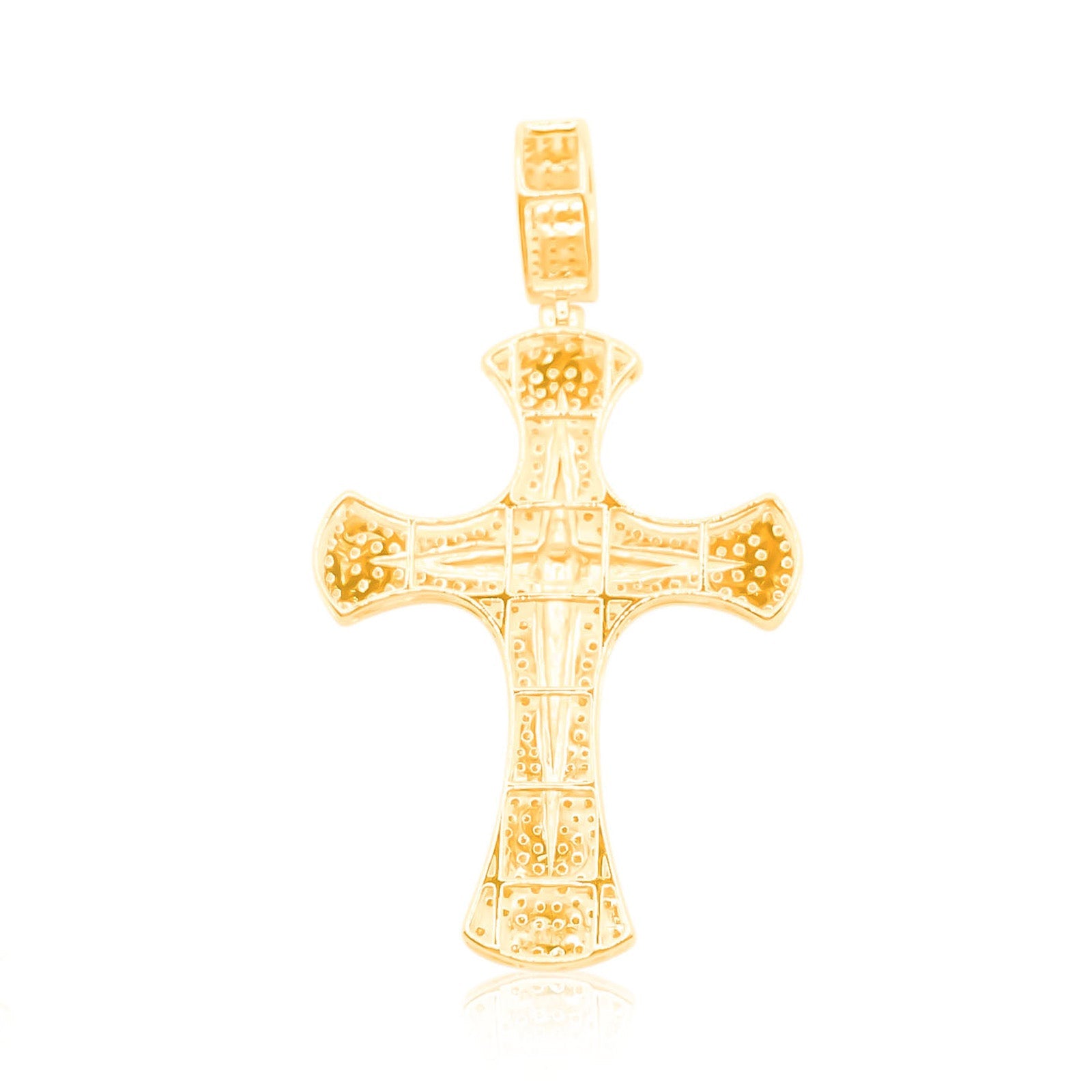 10K Gold Diamond Pendant 1.00CT