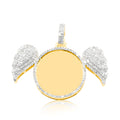 10K Gold Diamond Custom Memory Pendant 1.00CT