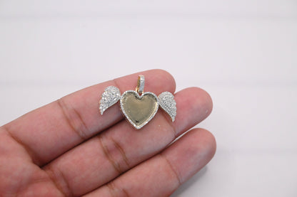 10K Gold Diamond Custom Memory Pendant 1.00CT