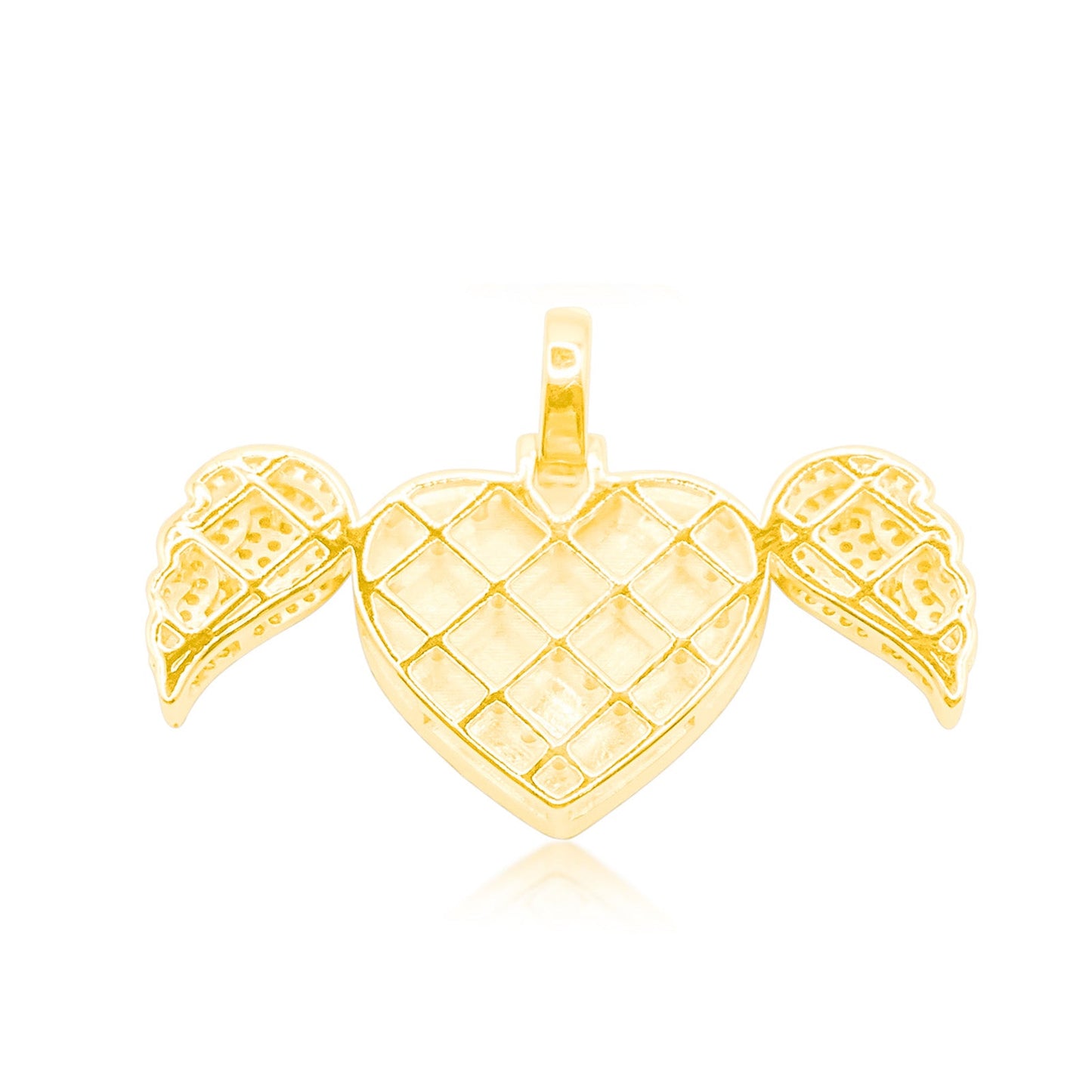 10K Gold Diamond Custom Memory Pendant 1.00CT