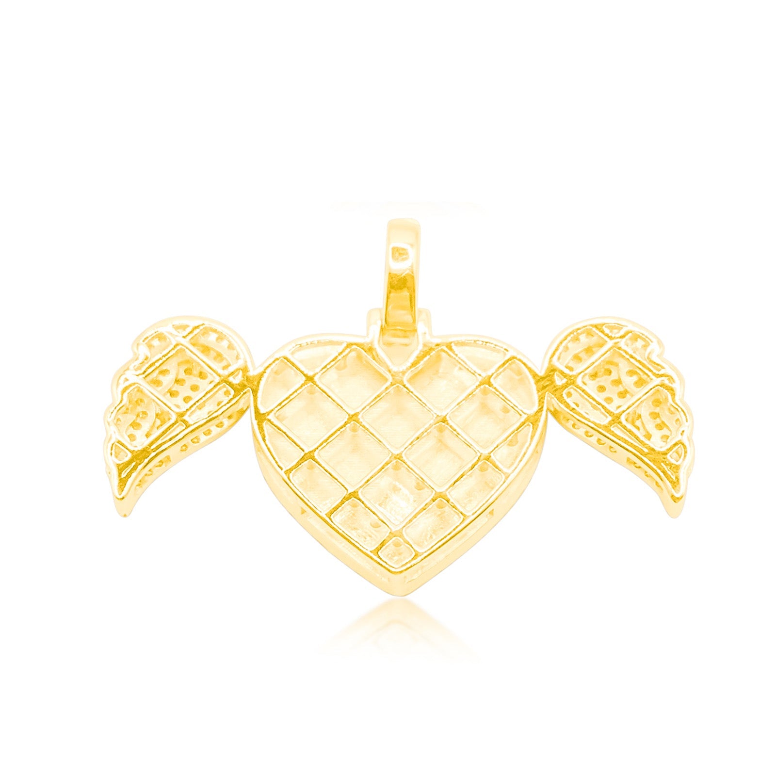 10K Gold Diamond Custom Memory Pendant 1.00CT