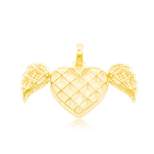 10K Gold Diamond Custom Memory Pendant 1.00CT