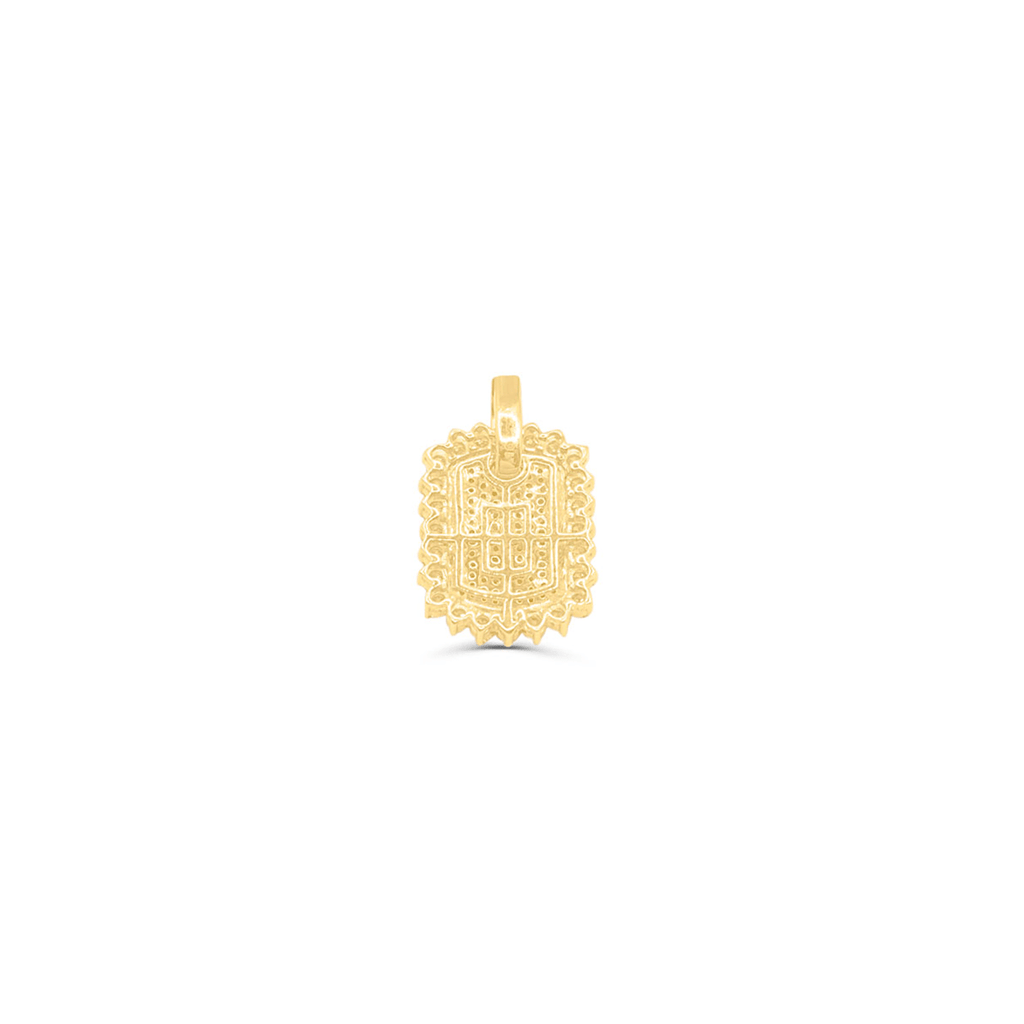 10K Gold Diamond Pendant 1.15CT