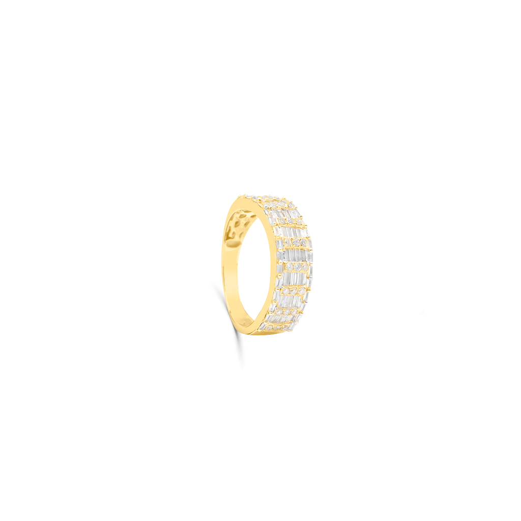 10K Men’s Gold Diamond Ring 1.18CT