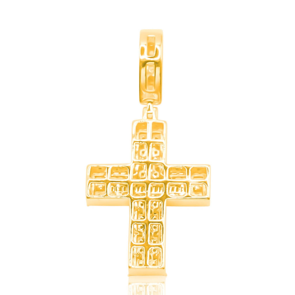 10K Gold Diamond Pendant 1.20CT