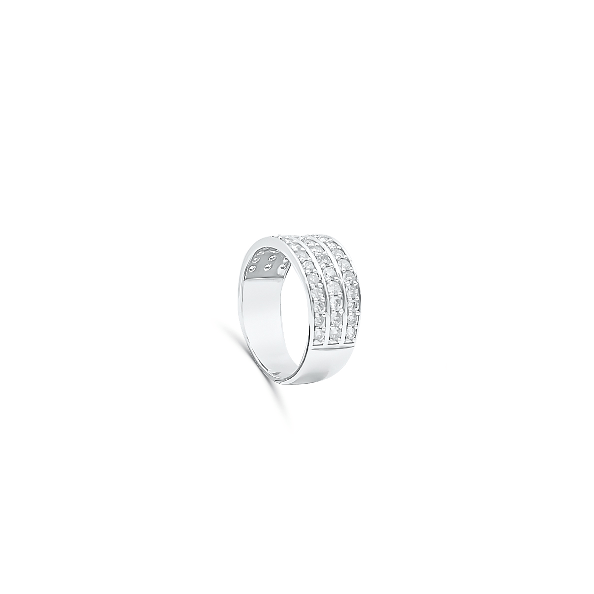 10K Gold Diamond Men's Ring 1.37CT