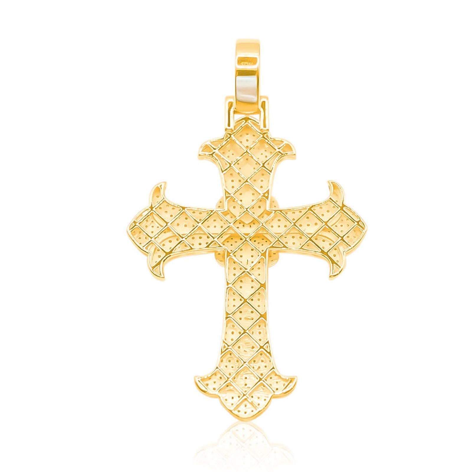 10K Gold Diamond Pendant 1.40CT