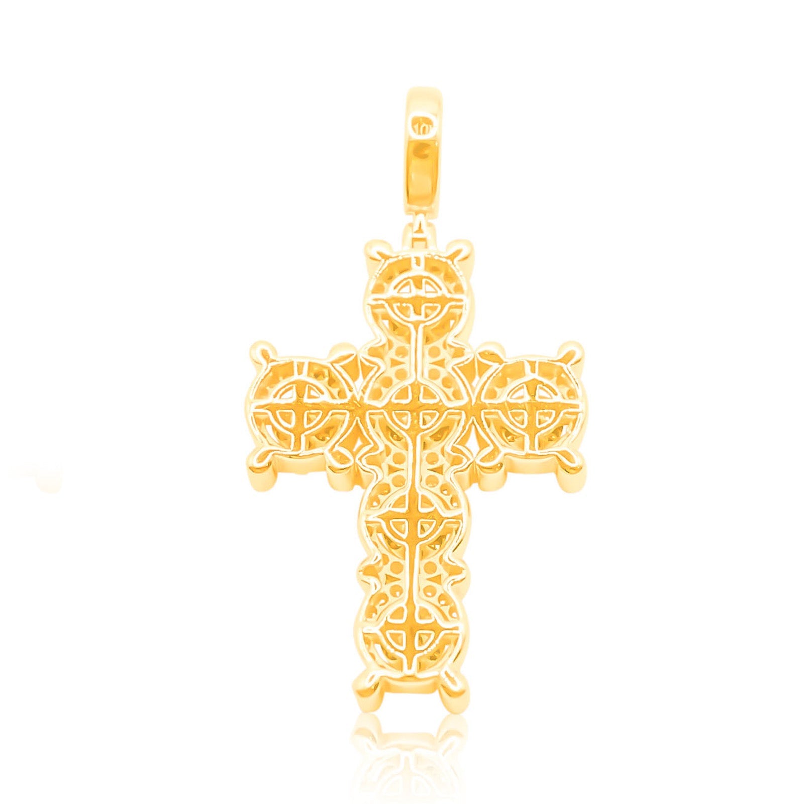 10K Gold Diamond Pendant 1.40CT