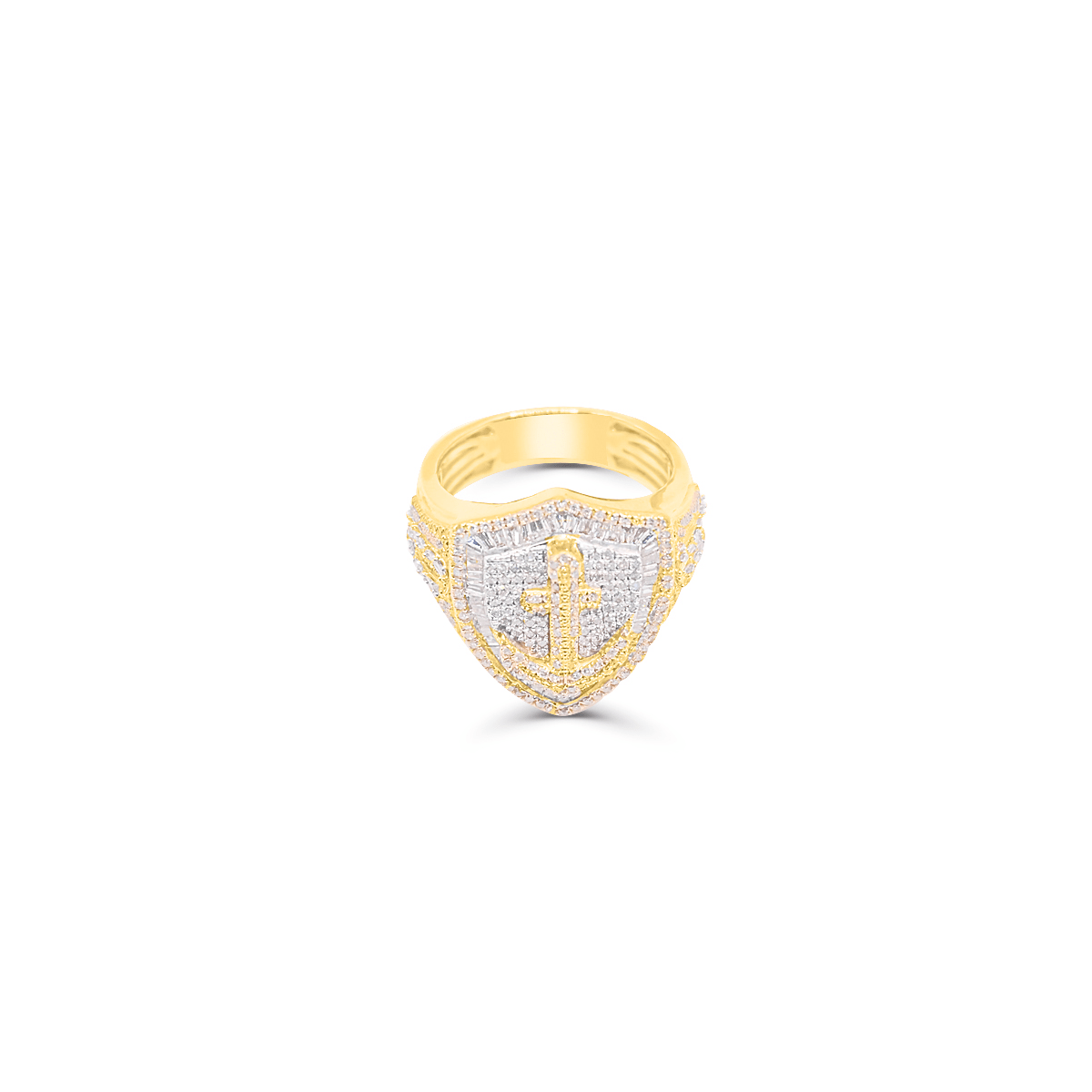 10K Gold Diamond Men's Ring 1.46CT