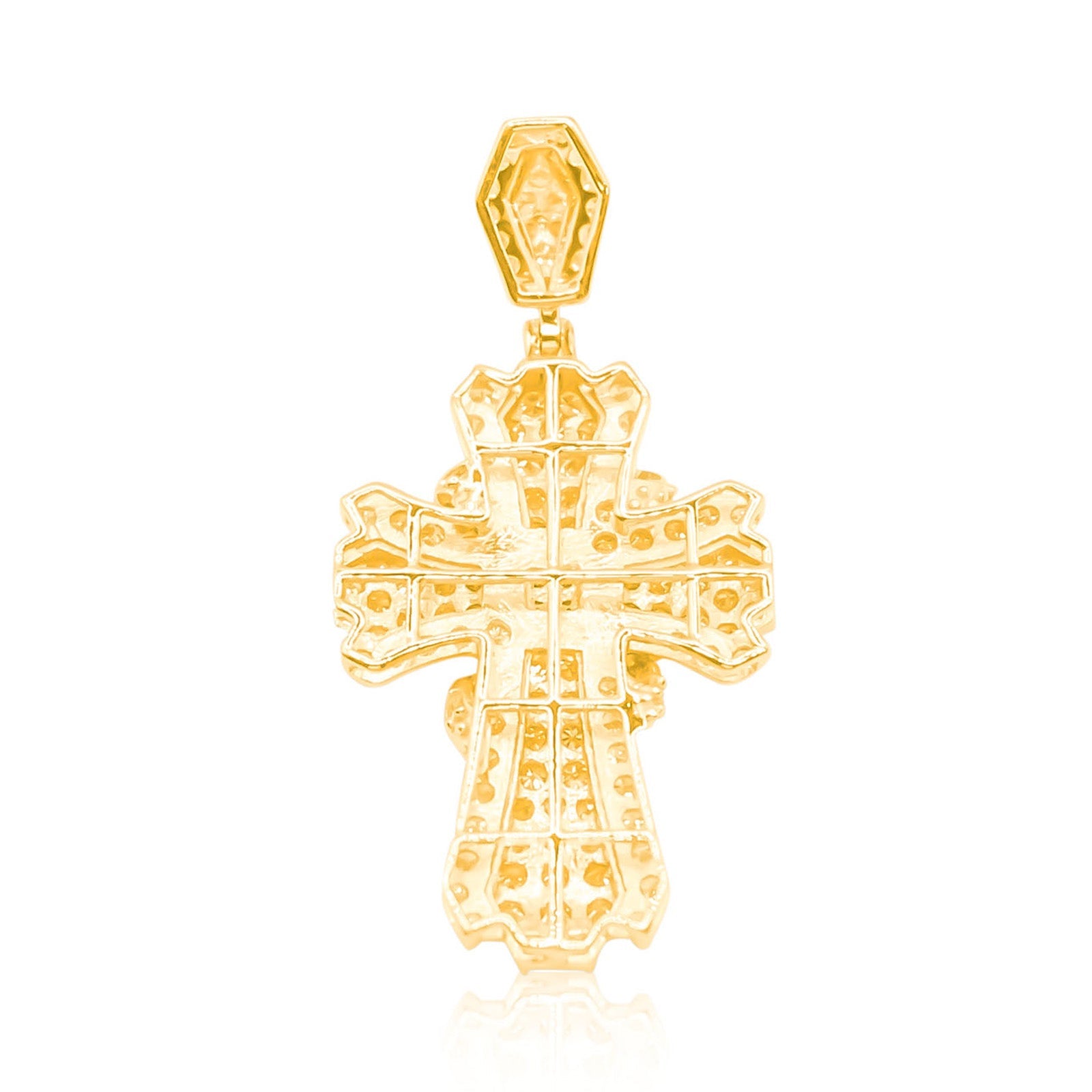 10K Gold Diamond Pendant 1.50CT