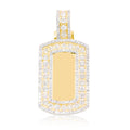 10K Gold Diamond Custom Memory Pendant 1.50CT