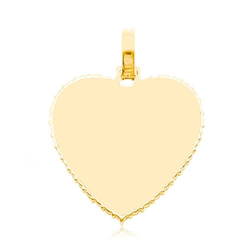 10K Gold Diamond Custom Memory Pendant 1.50CT