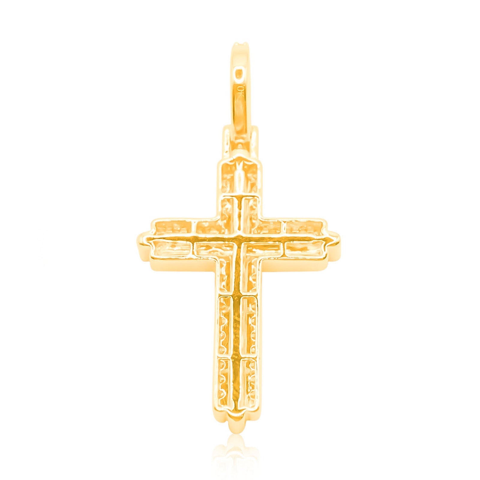 10K Gold Diamond Pendant 1.52CT