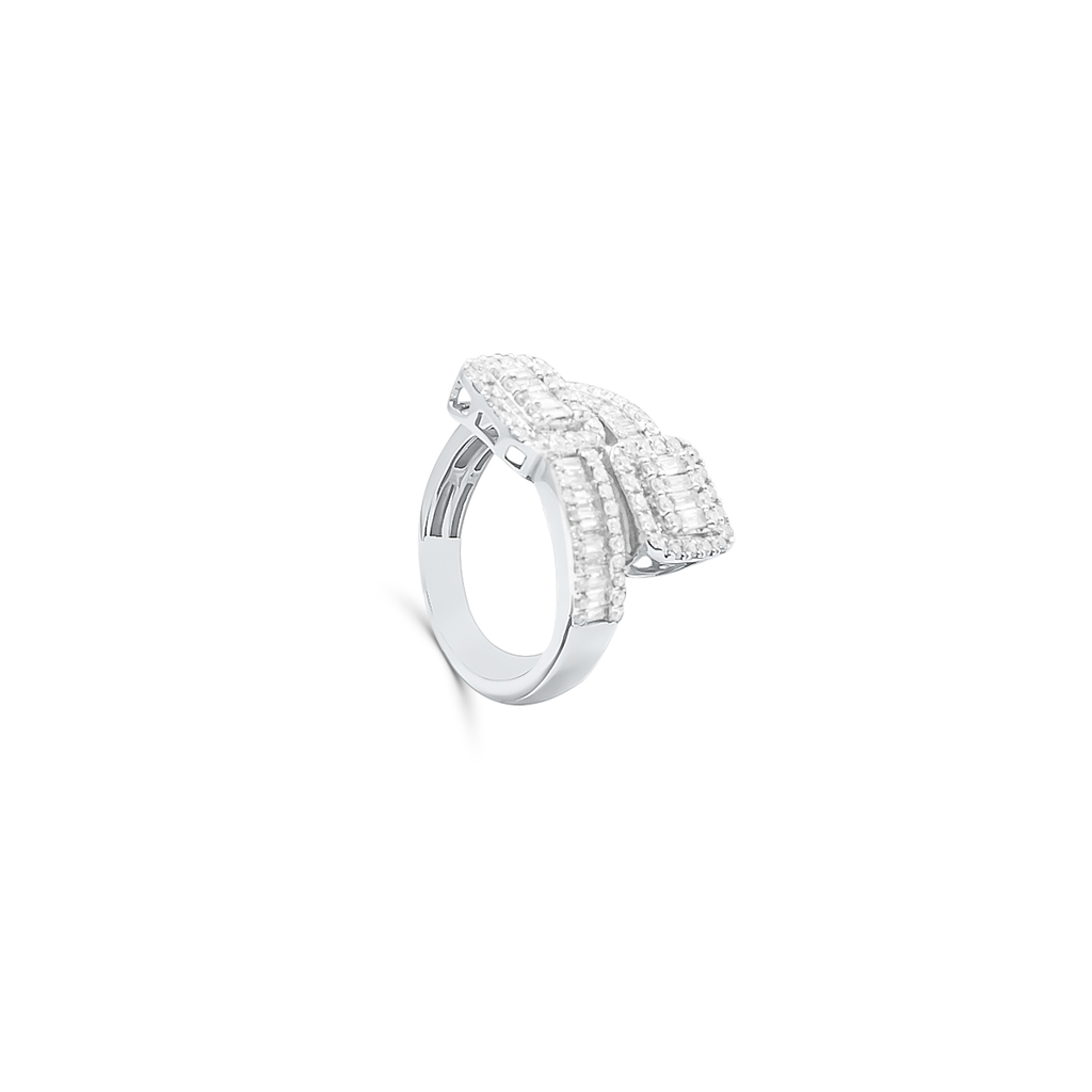 10K Gold Diamond Men's Ring 1.55CT