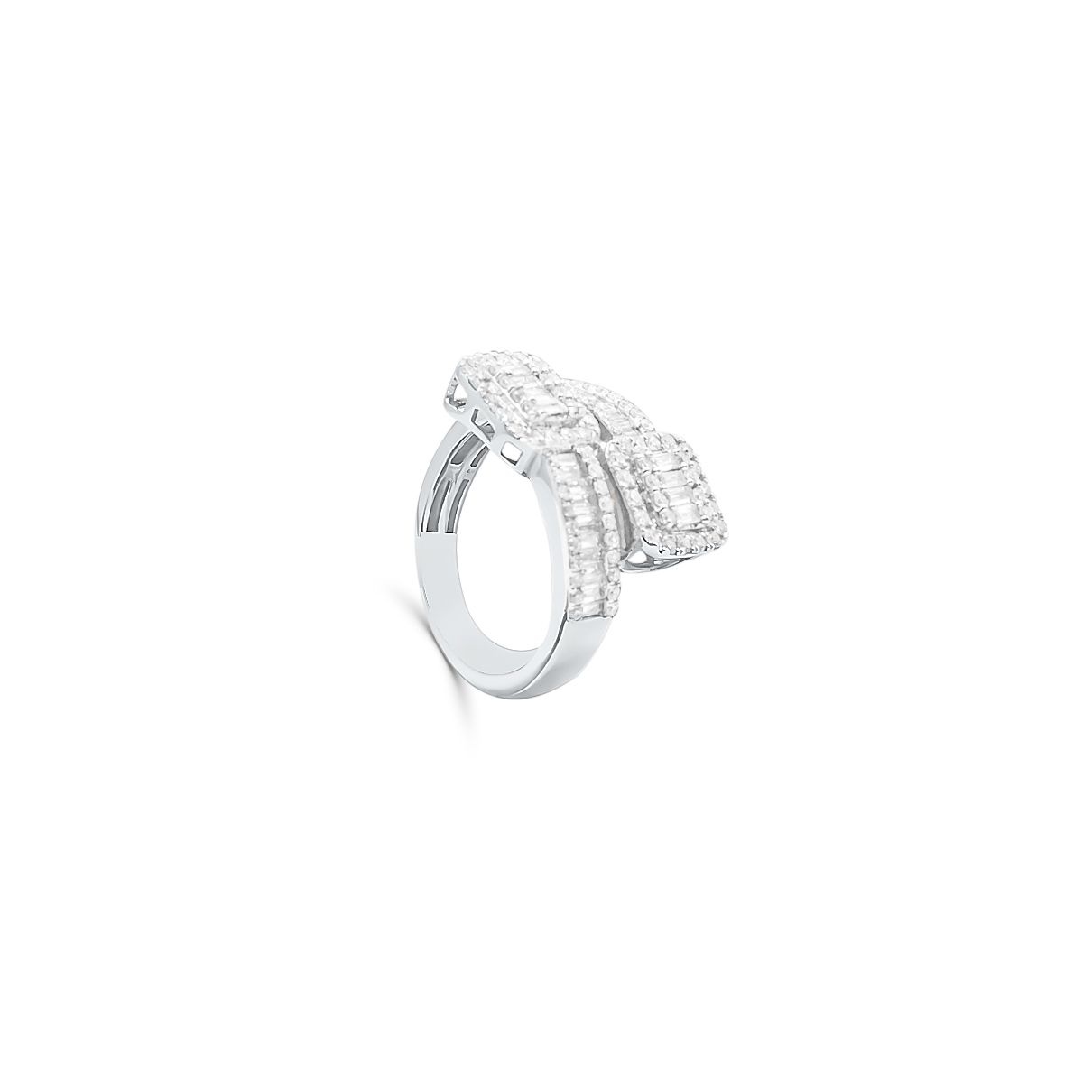 10K Gold Diamond Men's Ring 1.55CT