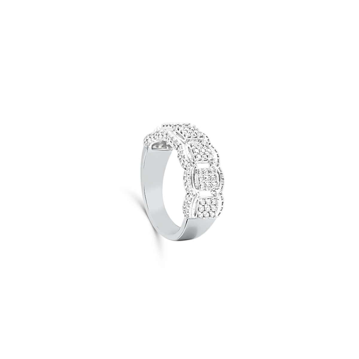 10K Gold Diamond Men's Ring 1.70CT