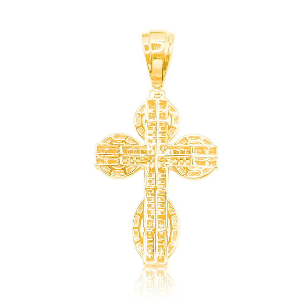 10K Gold Diamond Pendant 1.70CT