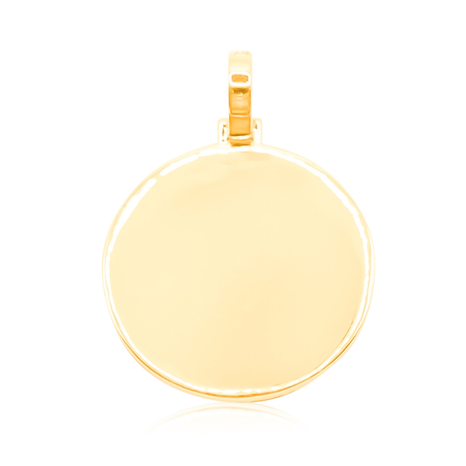 10K Gold Diamond Custom Memory Pendant 1.70CT