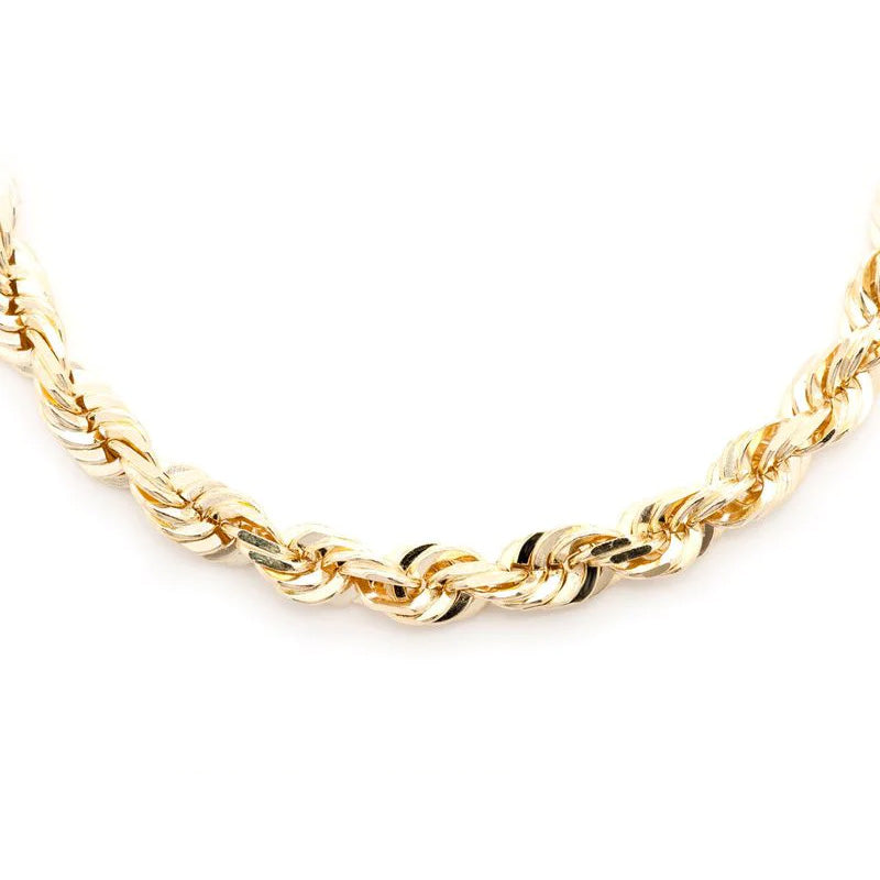 7mm 10K Hollow Rope Chain