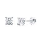 10K White Gold Diamond Earring
