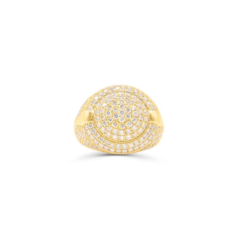 10K Gold Diamond Men's Ring 3.69CT