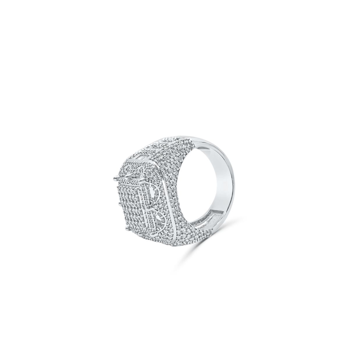 10K Gold Diamond Men's Ring 4.00CT