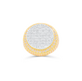 10K Gold Diamond Men's Ring 4.85CT