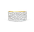 10K Gold Diamond Men's Ring 2.50CT