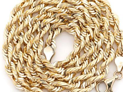 7mm 10K Hollow Rope Chain