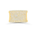 10K Gold Diamond Men's Ring 2.90CT