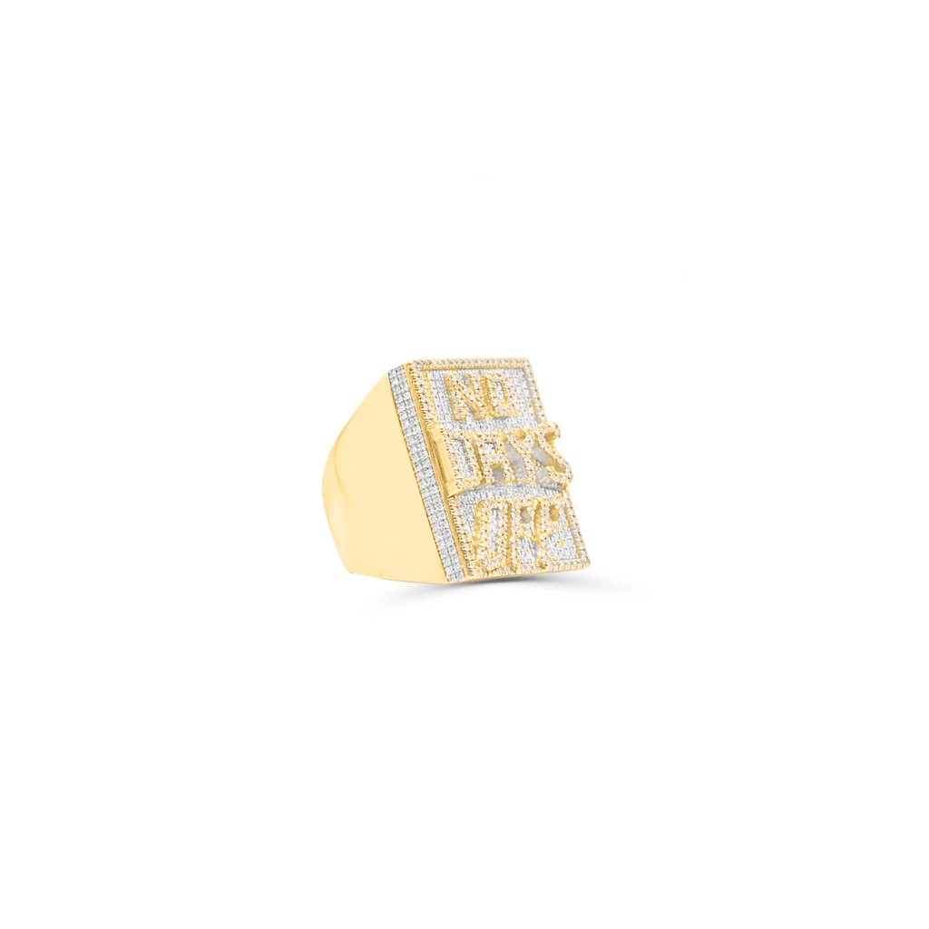 10K Men’s Gold Diamond Ring 0.82CT