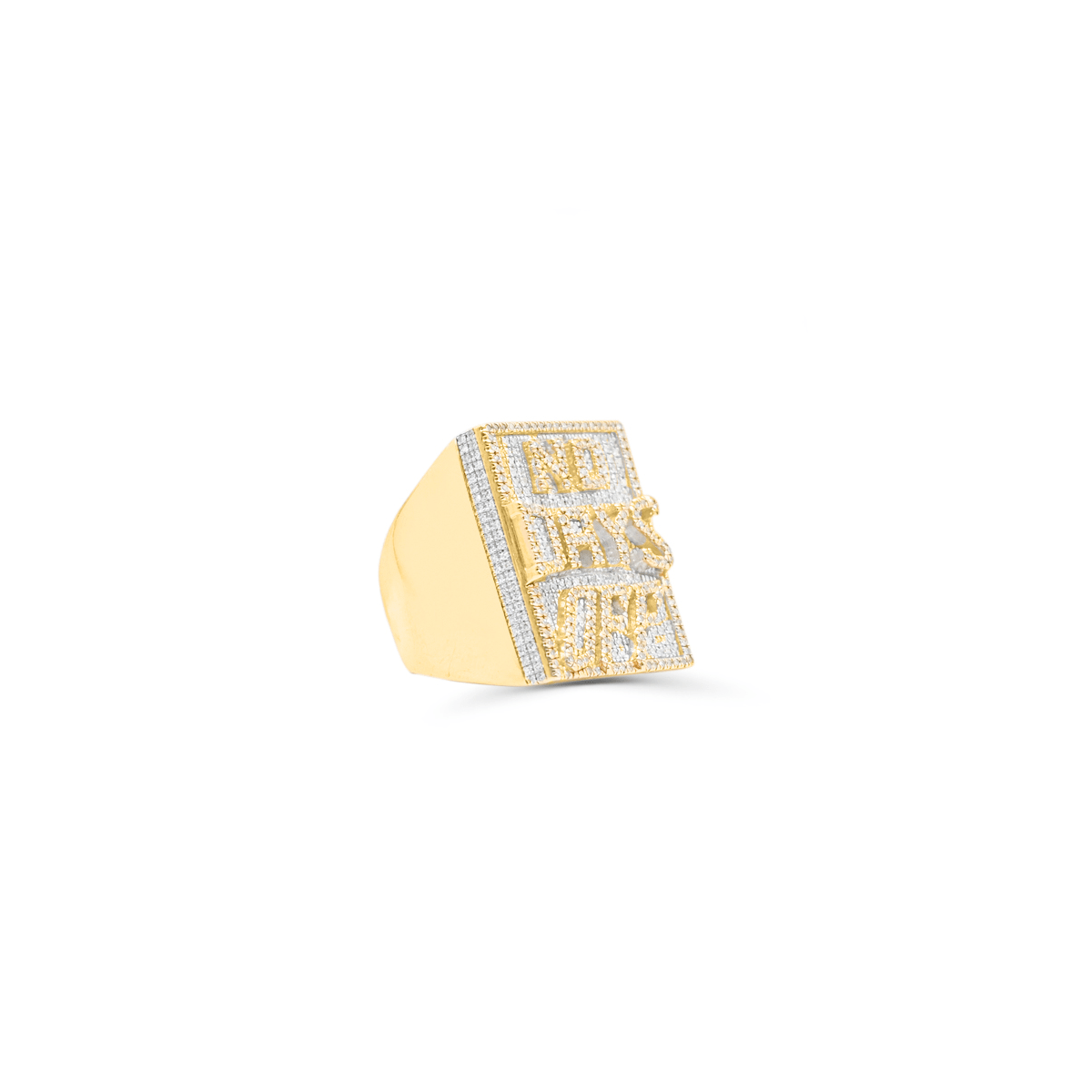 10K Men’s Gold Diamond Ring 0.82CT