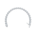 6mm 925 Sterling Silver Diamond Tennis Bracelet