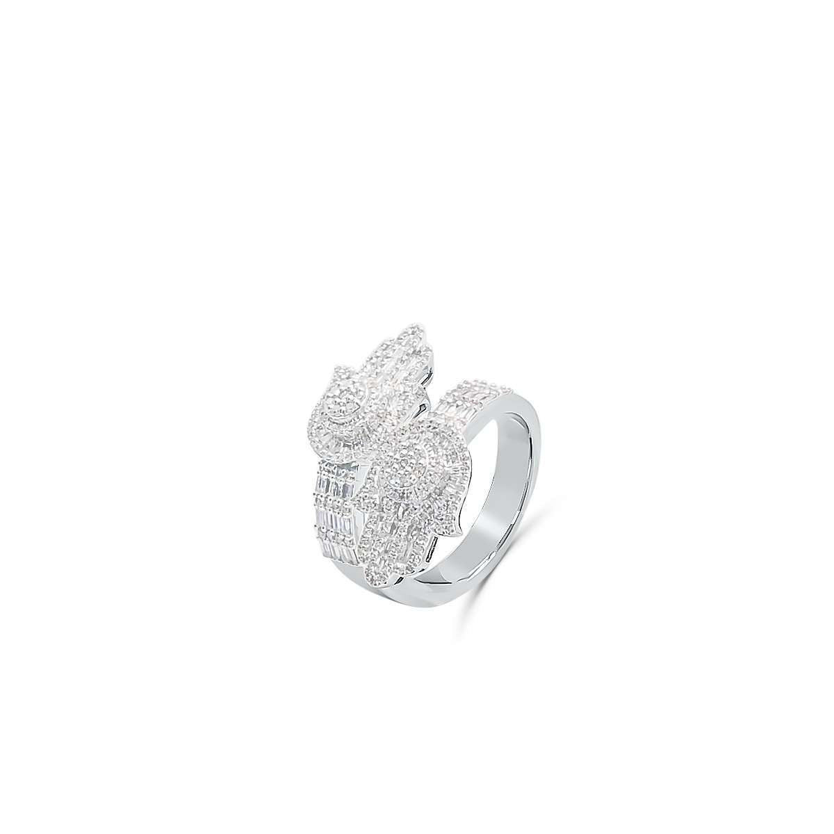 10K Gold Diamond Men's Ring 1.28CT