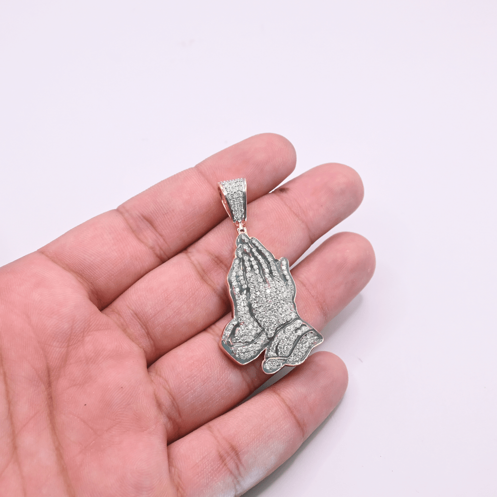 10K Gold Diamond Pendant 1.50CT