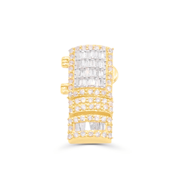 10K Gold Diamond Pendant 2.00CT