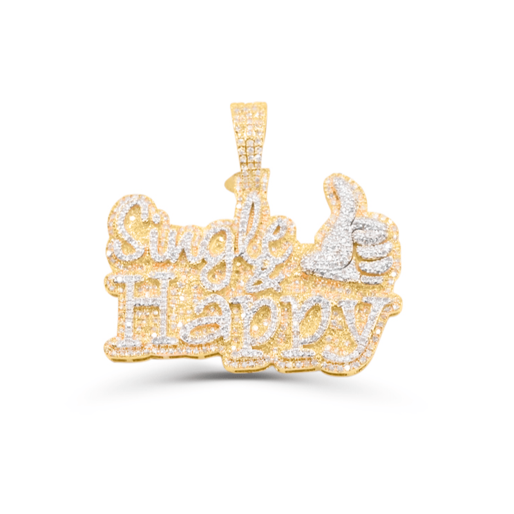 10K Gold Diamond Pendant 2.00CT