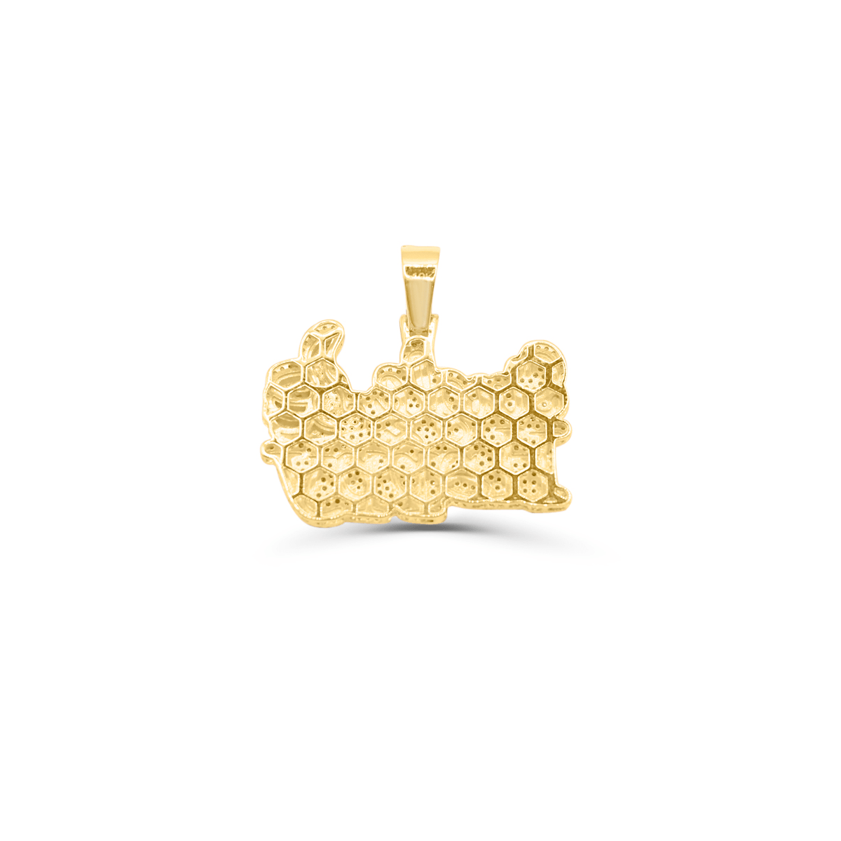 10K Gold Diamond Pendant 2.00CT
