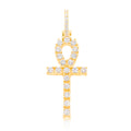 10K Gold Diamond Pendant 2.01CT