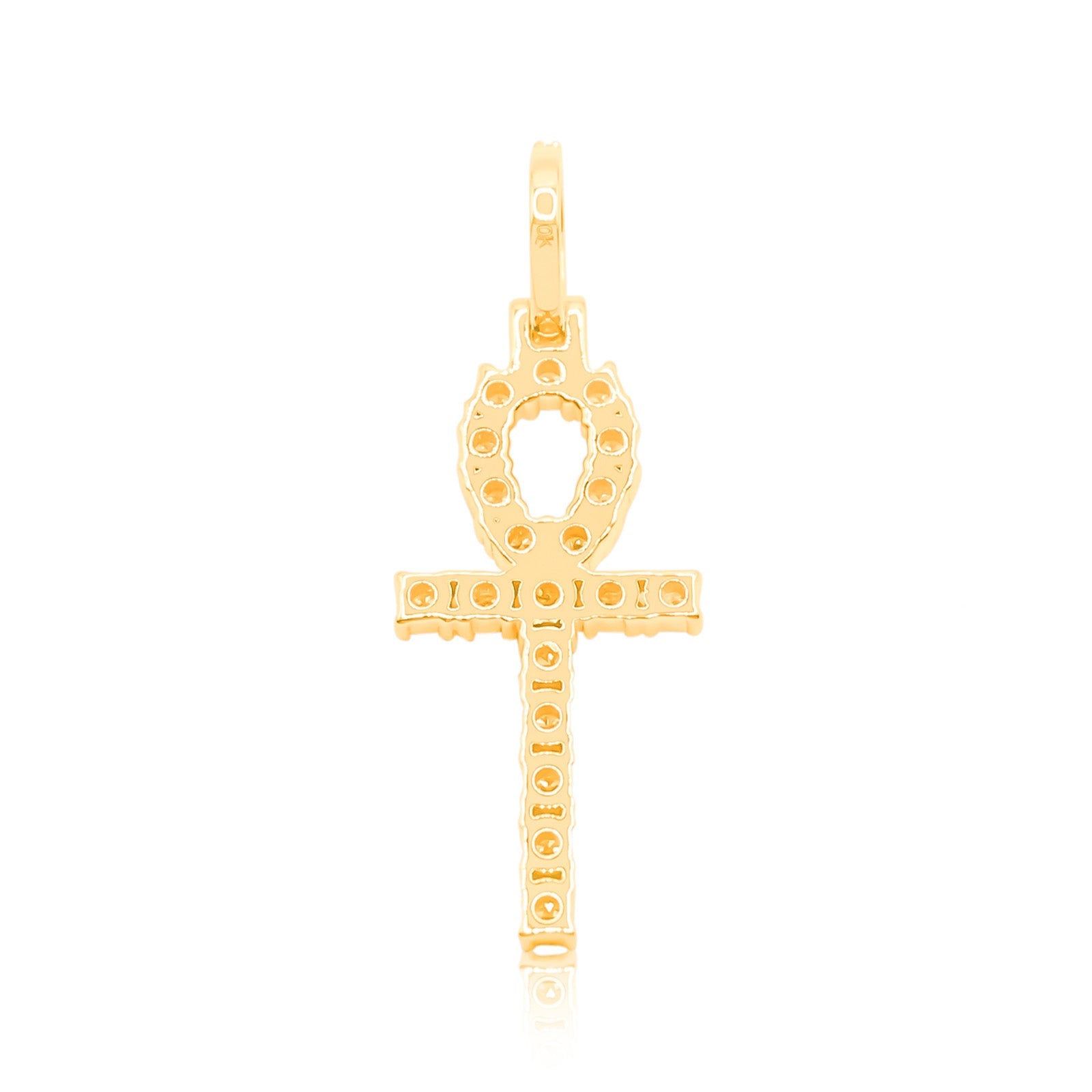 10K Gold Diamond Pendant 2.01CT