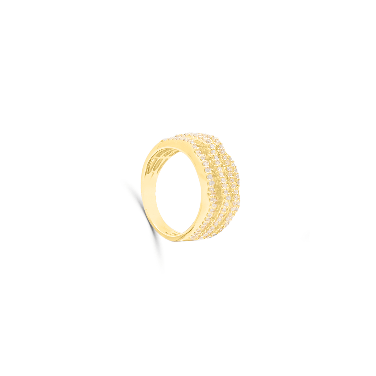 10K Gold Diamond Men's Ring 2.05CT