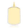 10K Gold Diamond Custom Memory Pendant 2.30CT