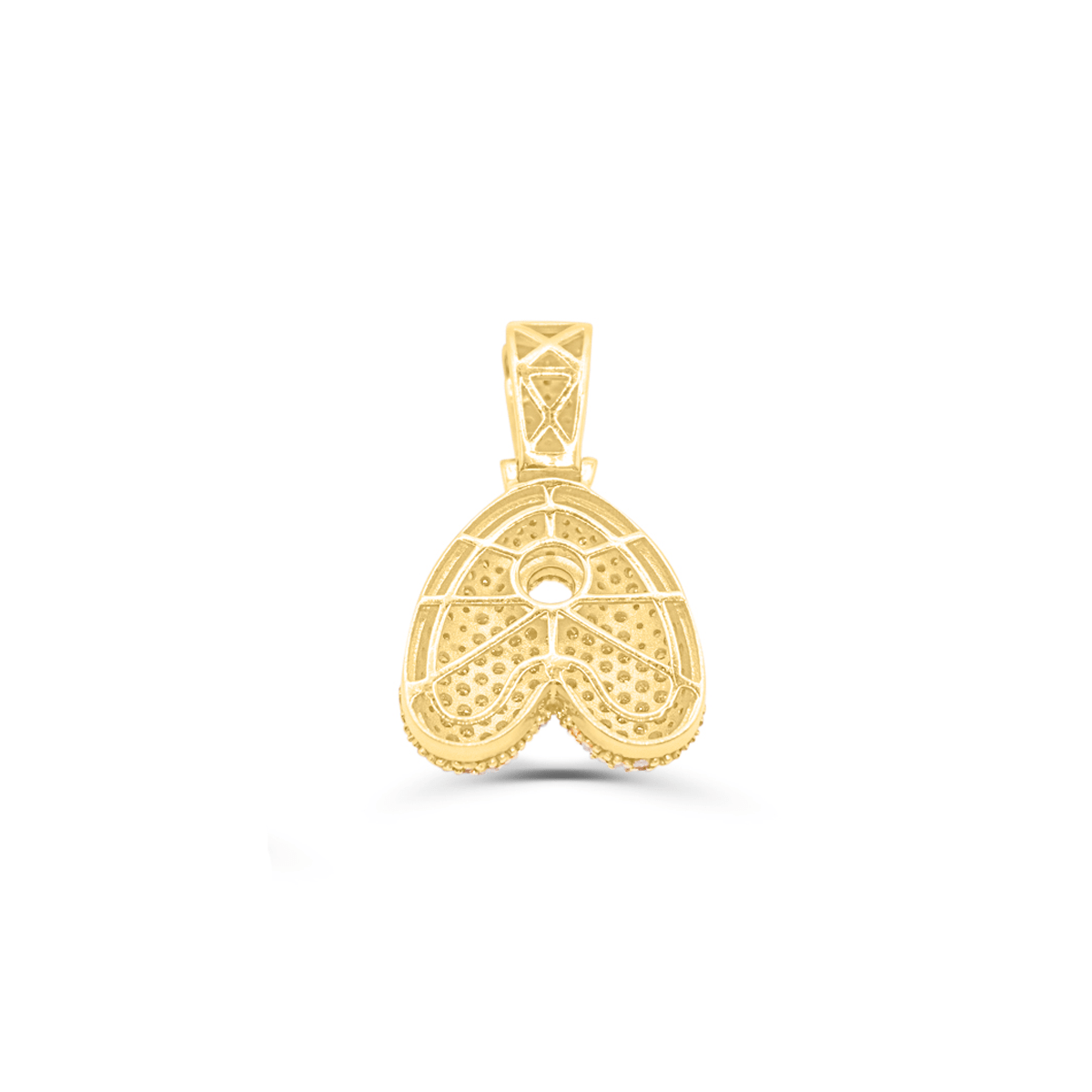 10K Gold Diamond Pendant 2.50CT