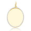 10K Gold Diamond Custom Memory Pendant 2.50CT