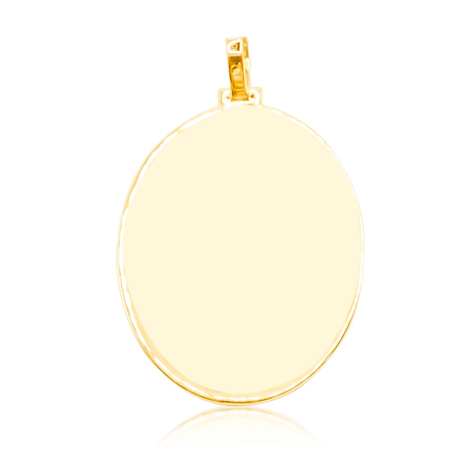 10K Gold Diamond Custom Memory Pendant 2.50CT